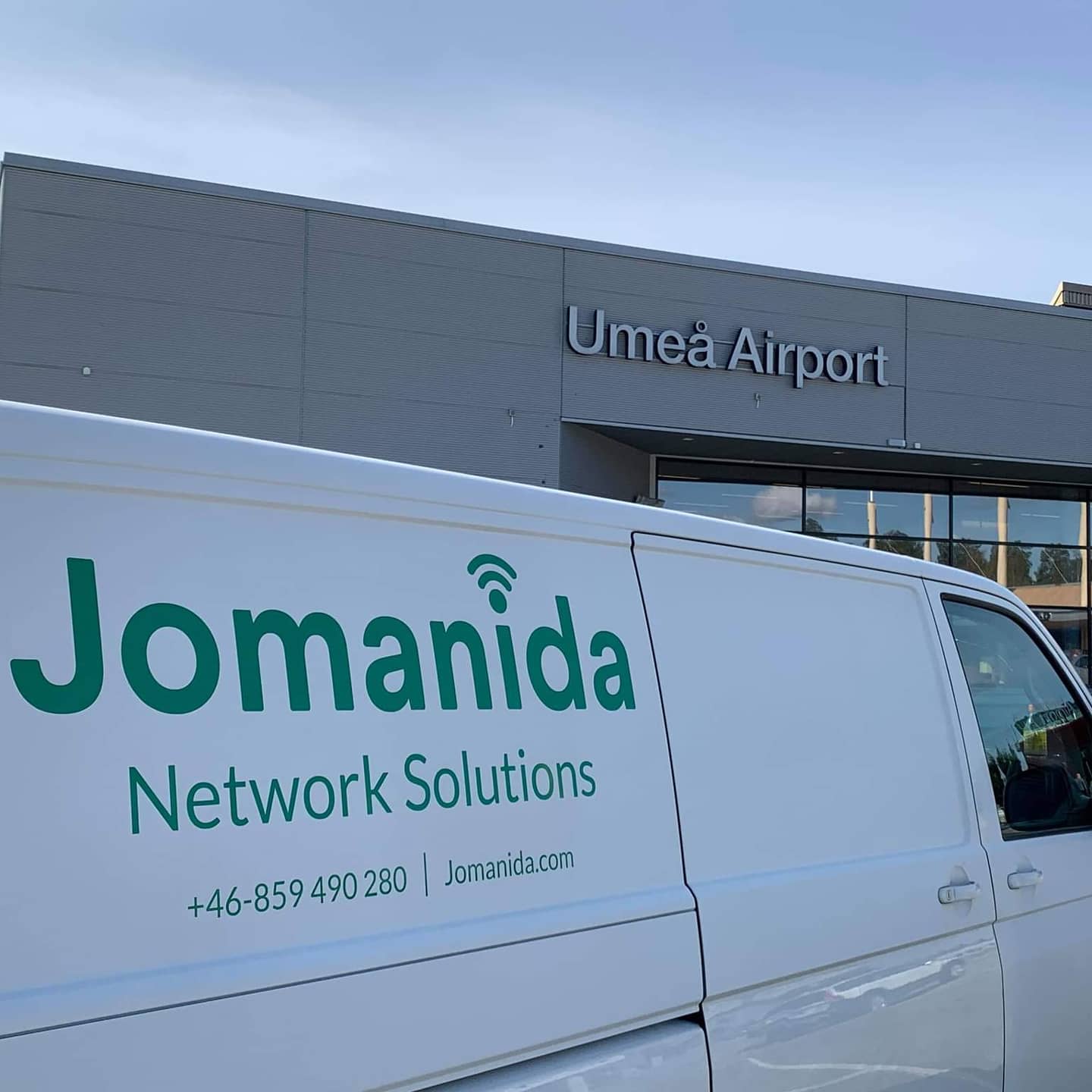 Jomanida utför nätverksinstallationer för flygplatser